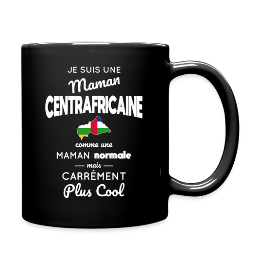 Mug uni - Maman Centrafricaine plus cool - noir