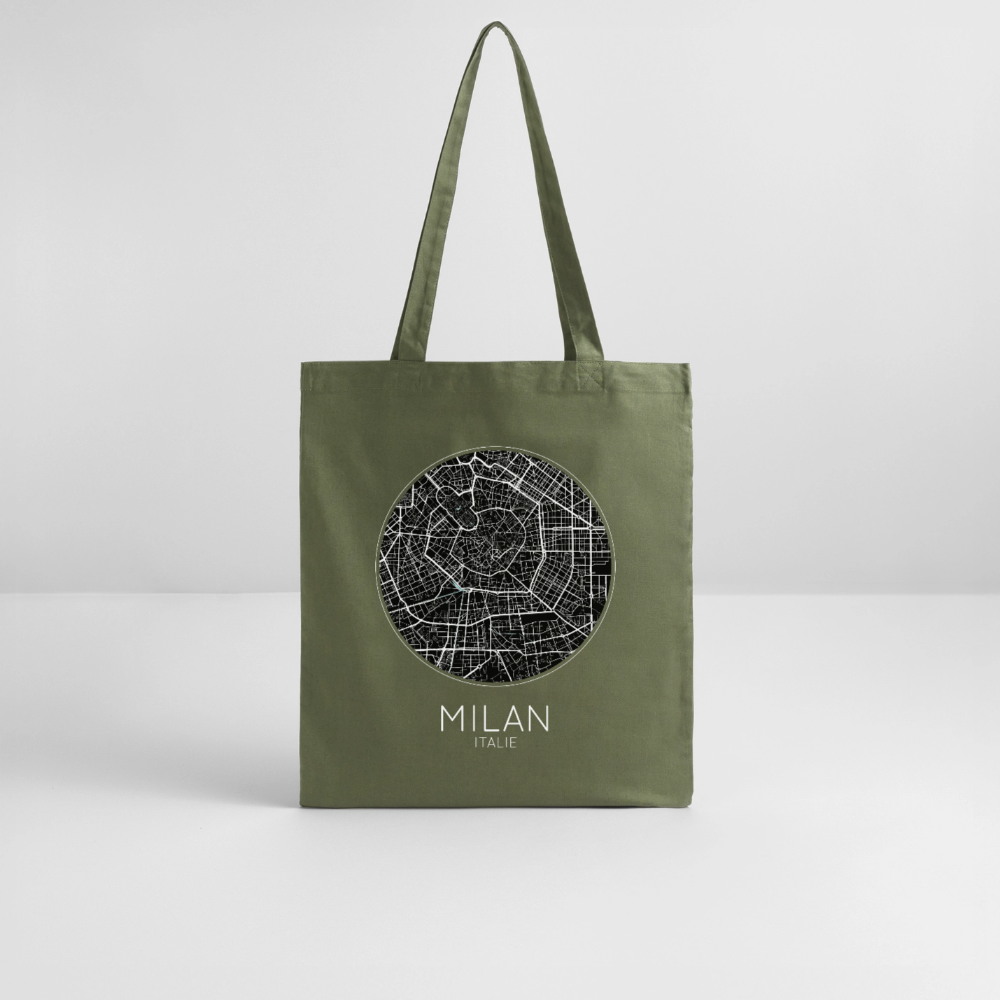 Tote Bag Milan Bio – Plan de Milan - kaki