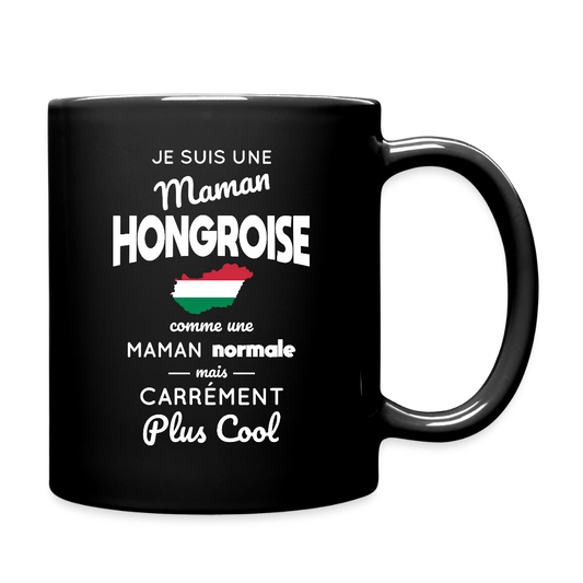 Mug uni - Maman Hongroise plus cool - noir