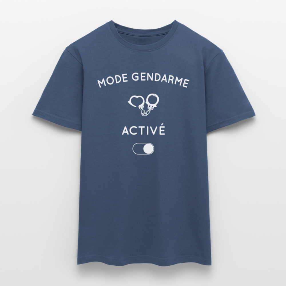 T-shirt Homme - Mode gendarme activé - denim foncé