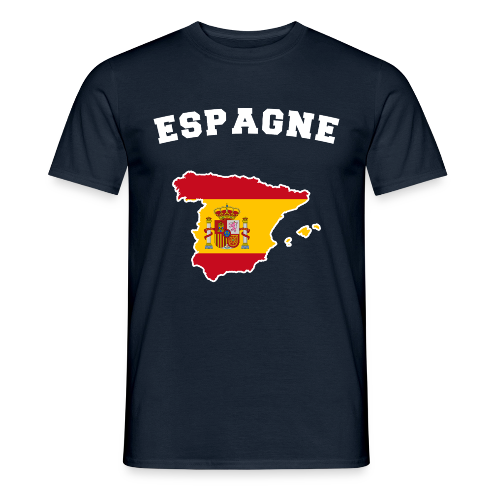 T-shirt Homme - Espagne - marine