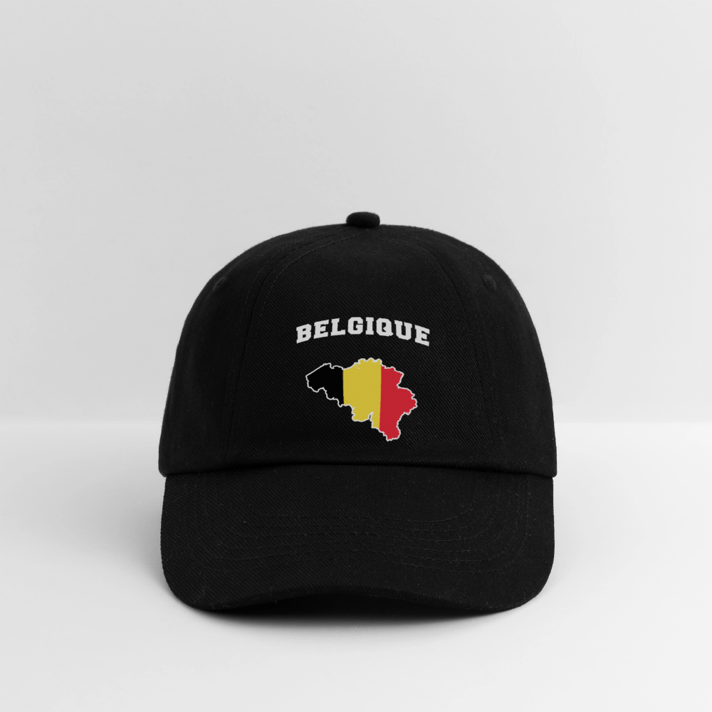 Casquette classique - Belgique - noir/noir