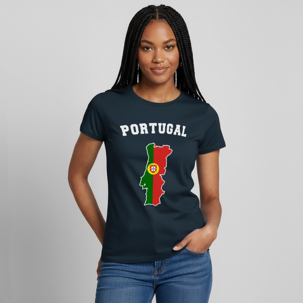 T-shirt Femme - Portugal - marine