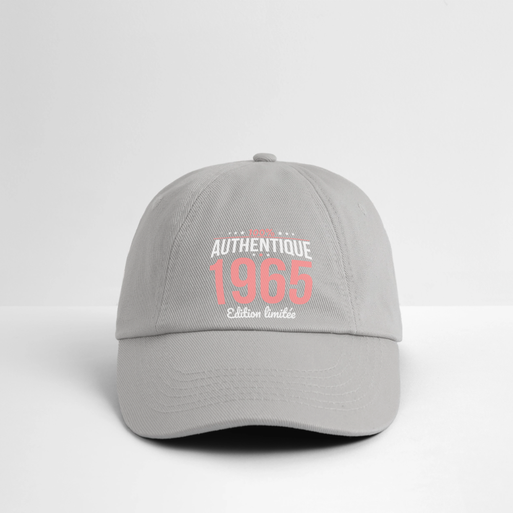 Casquette classique - Anniversaire 60 Ans - 100% Authentique 1965 - bruyère