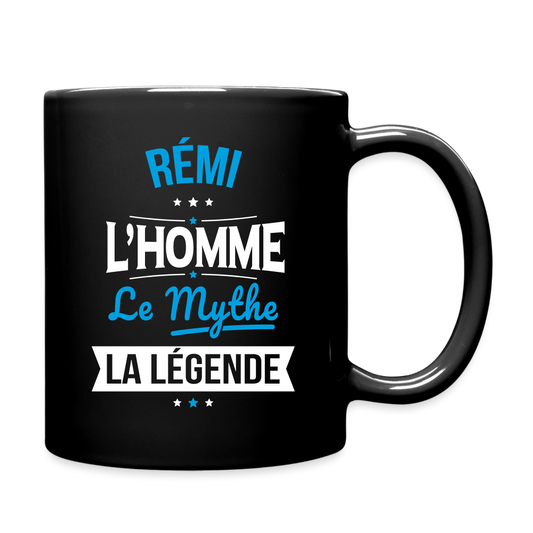 Mug uni - Rémi - l'Homme - le Mythe - la Légende - noir