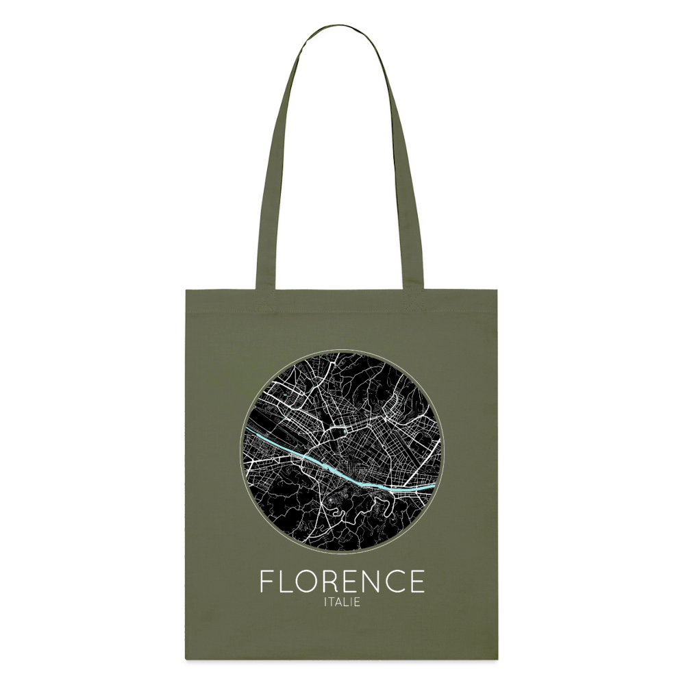 Tote Bag Florence Bio – Plan de Florence - kaki
