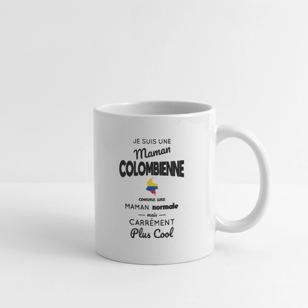 Mug blanc - Maman Colombienne plus cool - blanc