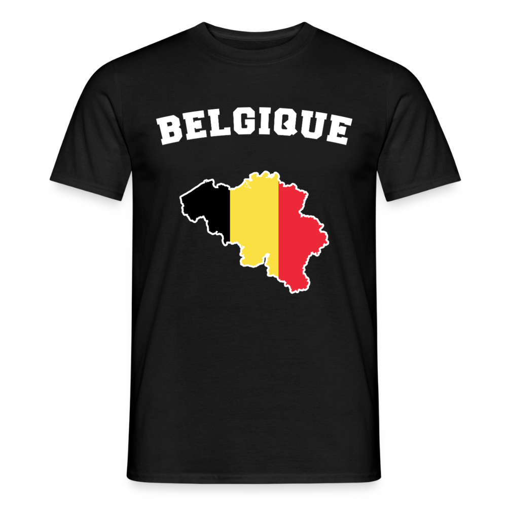 T-shirt Homme - Belgique - noir
