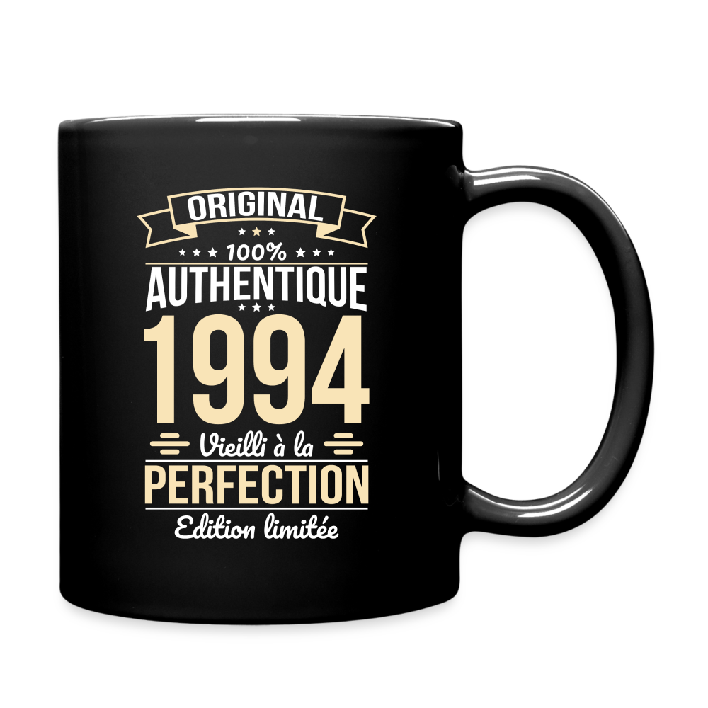 Mug uni - Anniversaire 31 Ans - Original 1994 - noir