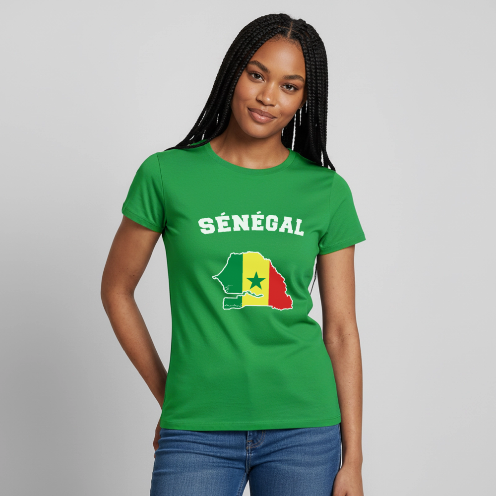 T-shirt Femme - Sénégal - vert