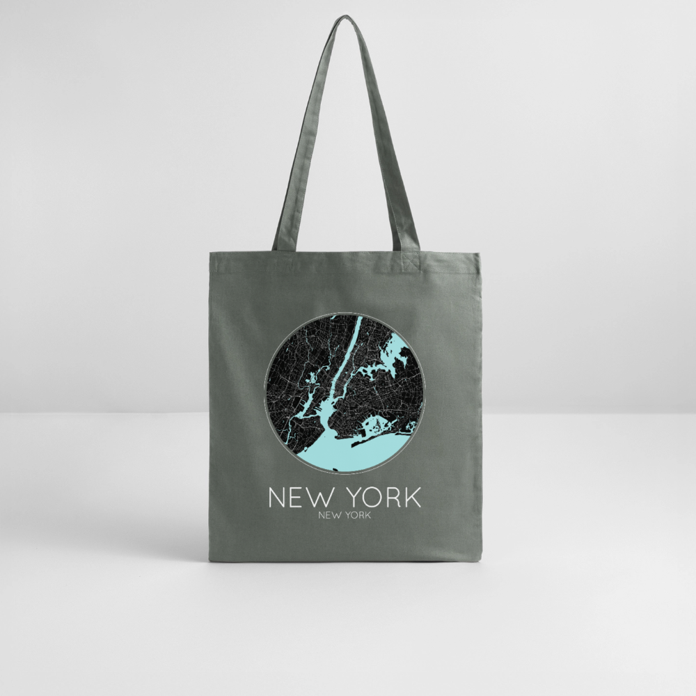 Tote Bag New York Bio – Plan de New York - charbon
