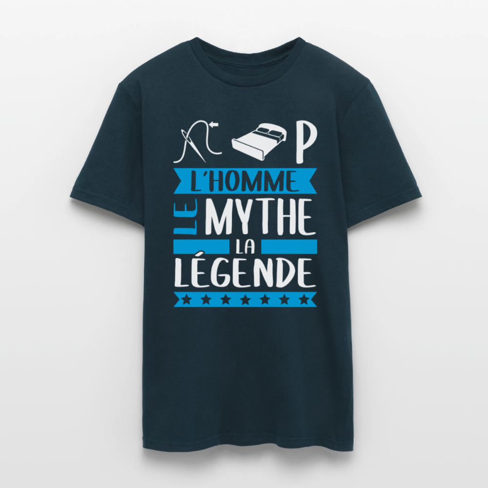 T-shirt homme Philippe rébus – L’homme, le mythe, la légende - marine
