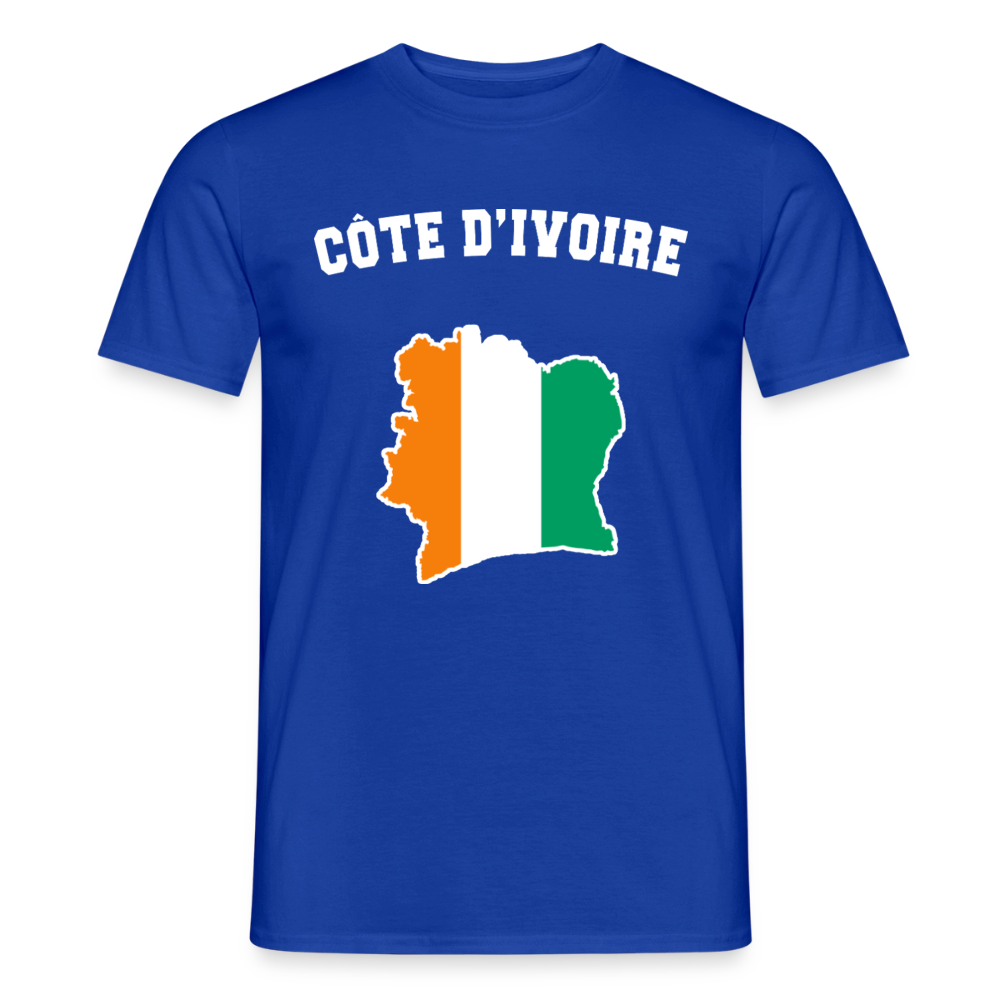 T-shirt Homme - Côte d'Ivoire - bleu foncé