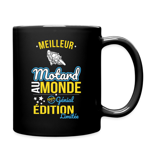 Mug uni - Meilleur Motard au monde - 100% génial - noir