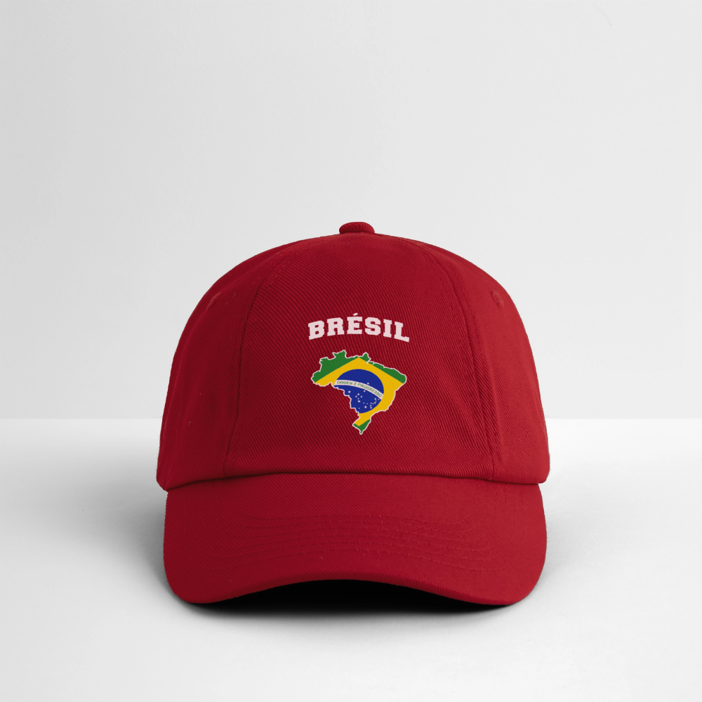 Casquette classique - Brésil - rouge classique
