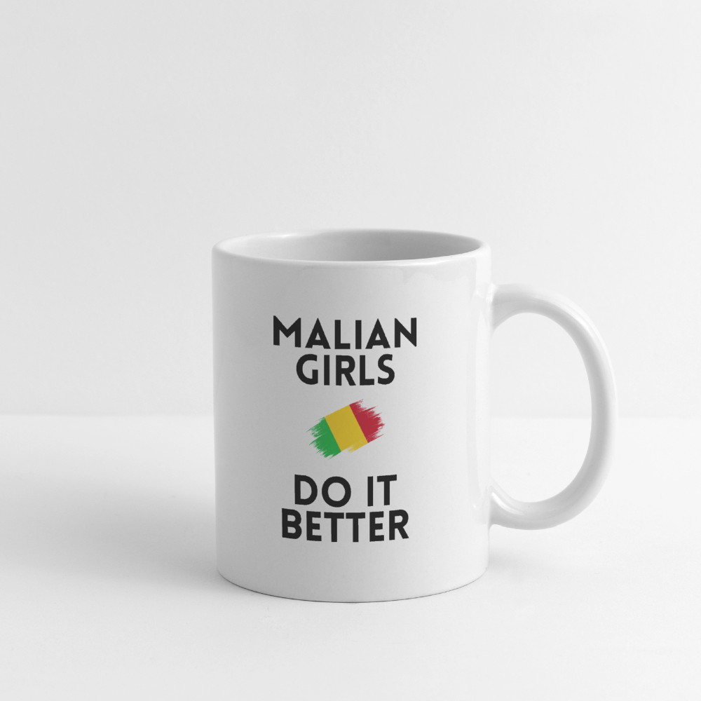 Mug blanc - Malian Girls Do It Better - blanc