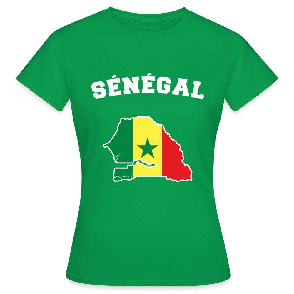 T-shirt Femme - Sénégal - vert