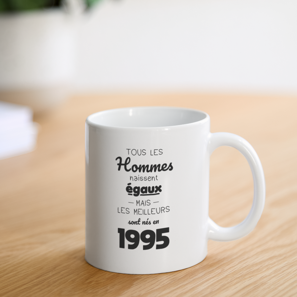 Mug blanc - Anniversaire 30 Ans - Les meilleurs sont nés en 1995 - blanc