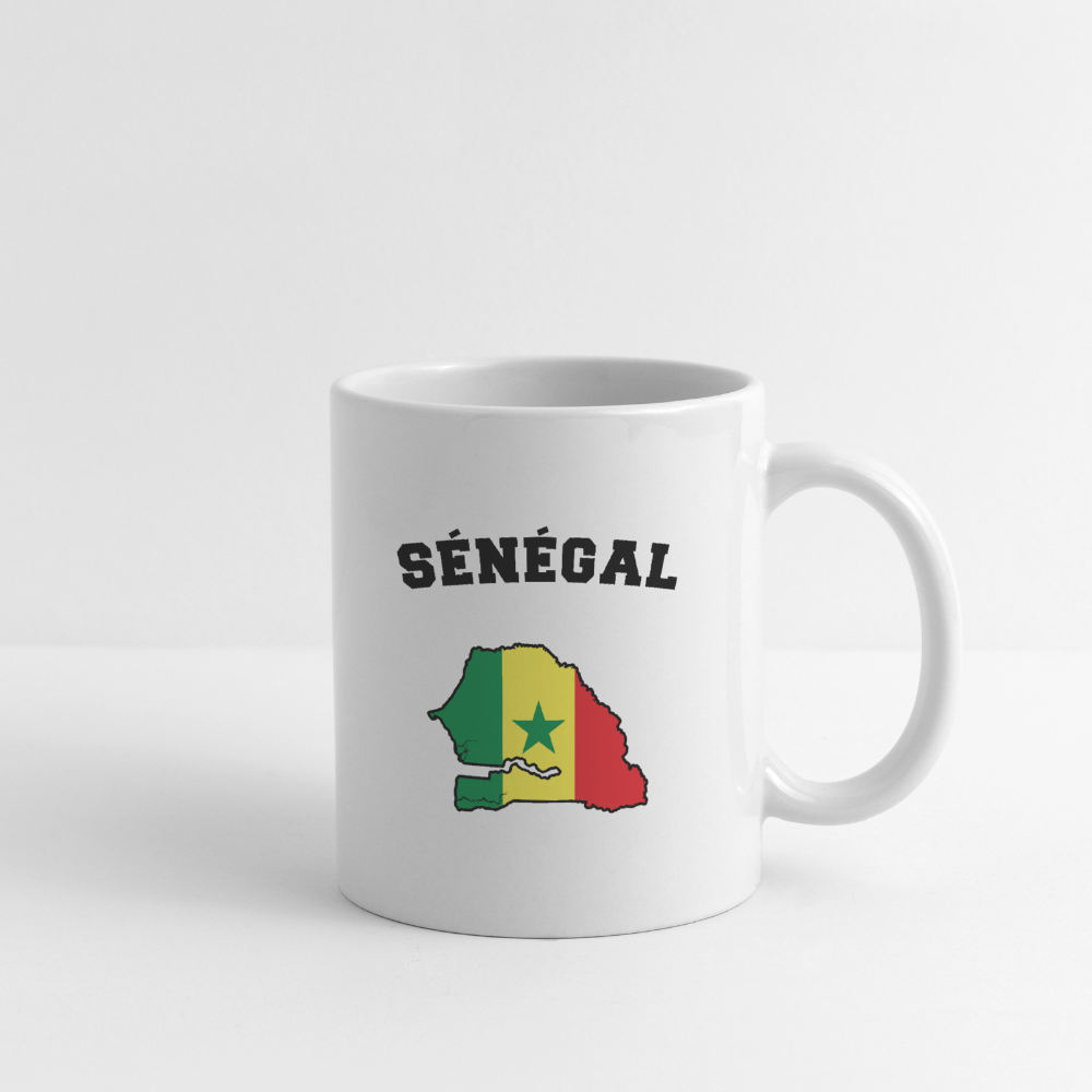 Mug blanc - Sénégal - blanc