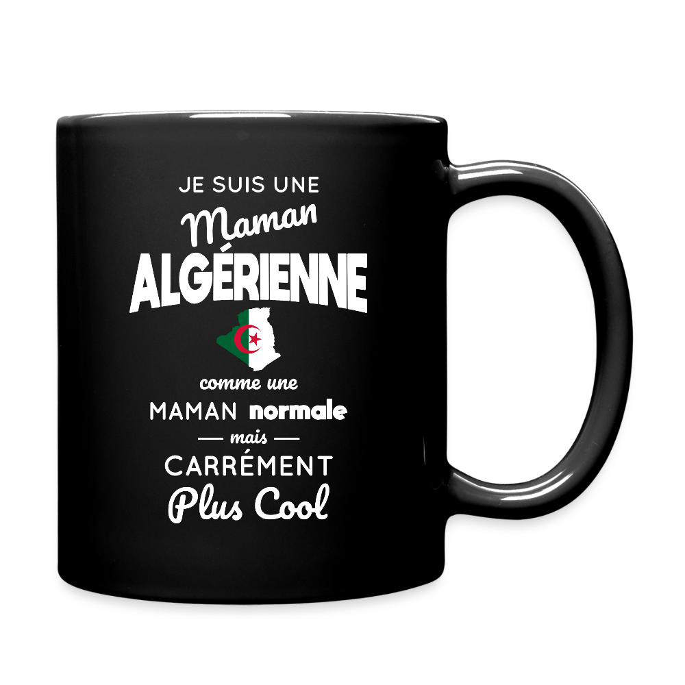 Mug uni - Maman Algérienne plus cool - noir