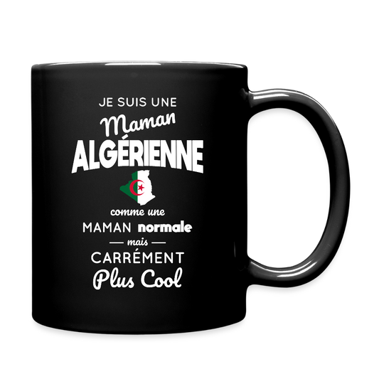 Mug uni - Maman Algérienne plus cool - noir