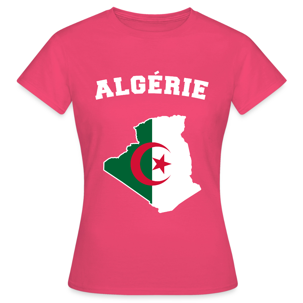 T-shirt Femme - Algérie - rose azalée