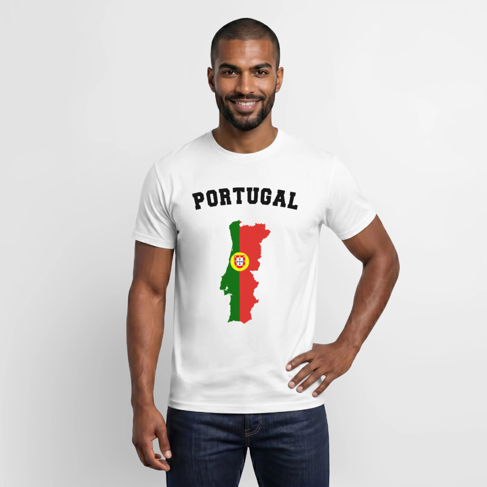 T-shirt Homme coloris clair - Portugal - blanc
