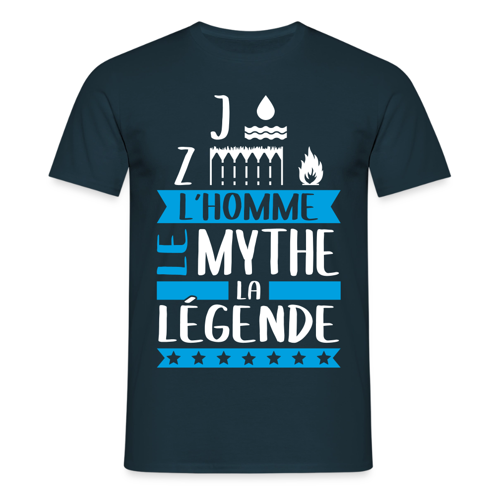 T-shirt homme Joseph rébus – L’homme, le mythe, la légende - marine