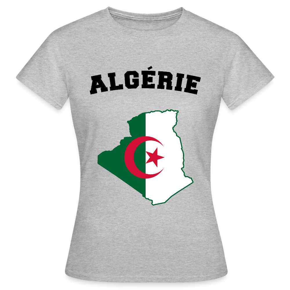 T-shirt Femme coloris clair - Algérie - gris chiné