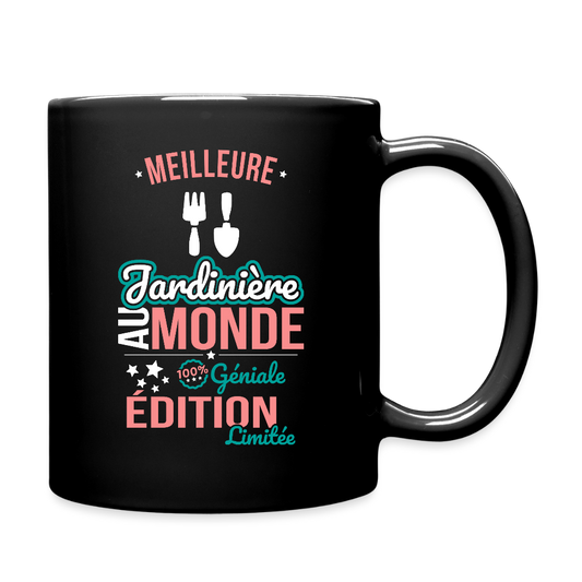 Mug uni - Meilleure Jardinière au monde 100% géniale - noir