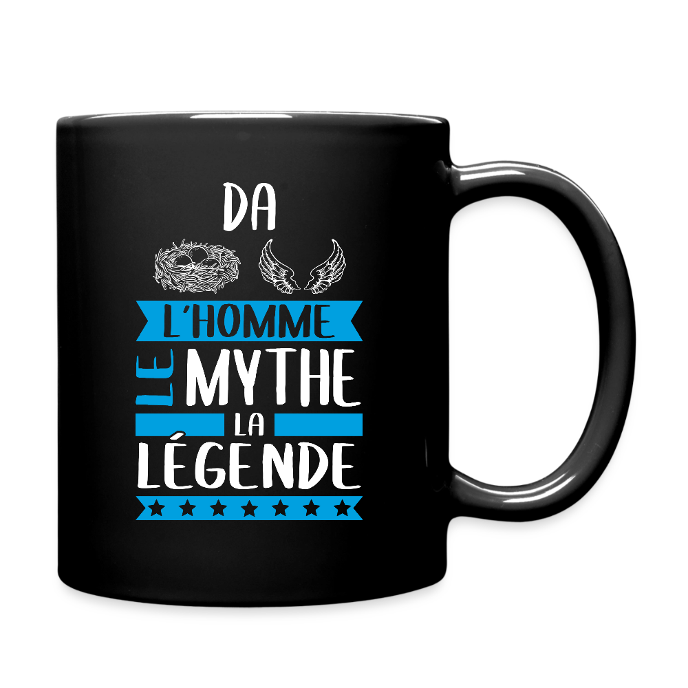 Mug uni Daniel rébus – L’homme, le mythe, la légende - noir