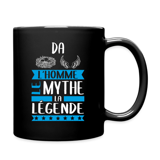 Mug uni Daniel rébus – L’homme, le mythe, la légende - noir