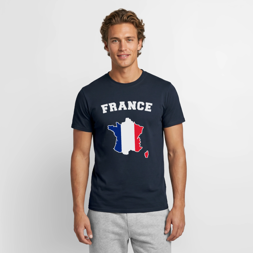 T-shirt Homme - France - marine