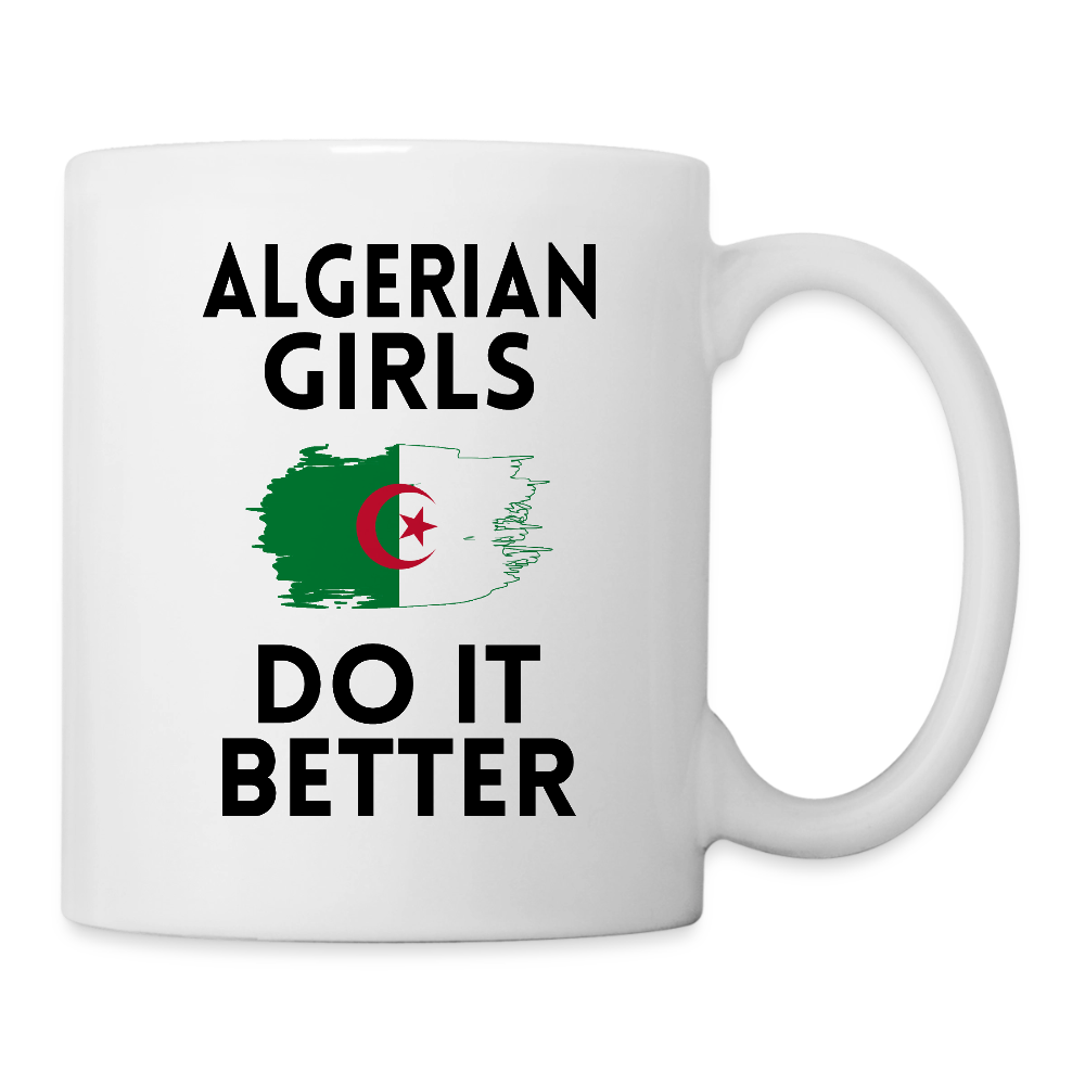 Mug blanc - Algerian Girls Do It Better - blanc