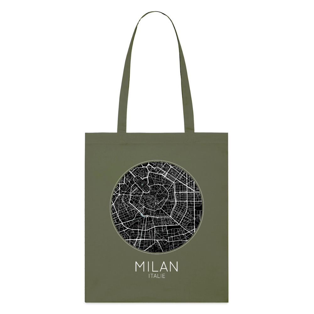 Tote Bag Milan Bio – Plan de Milan - kaki
