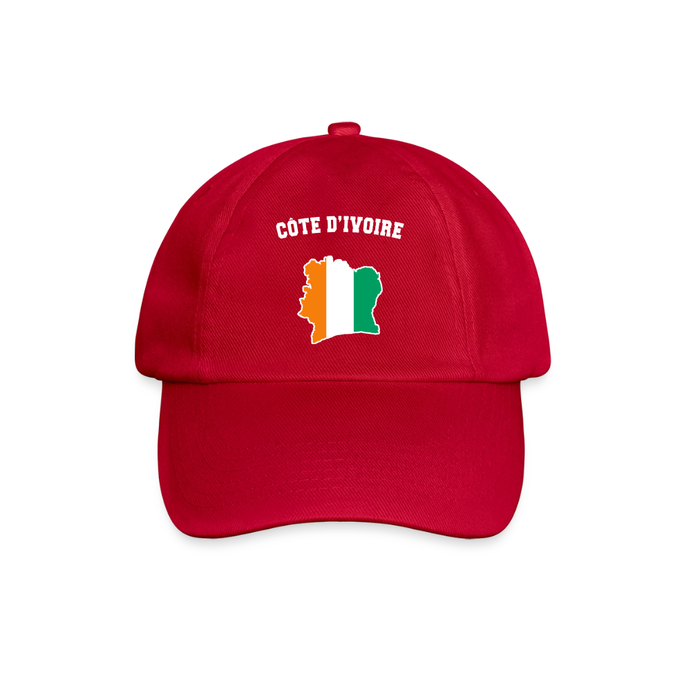 Casquette classique - Côte d'Ivoire - rouge classique