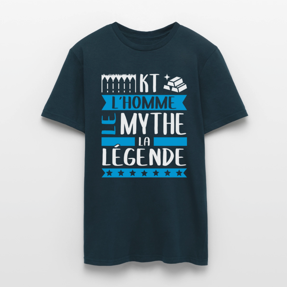 T-shirt homme Hector rébus – L’homme, le mythe, la légende - marine